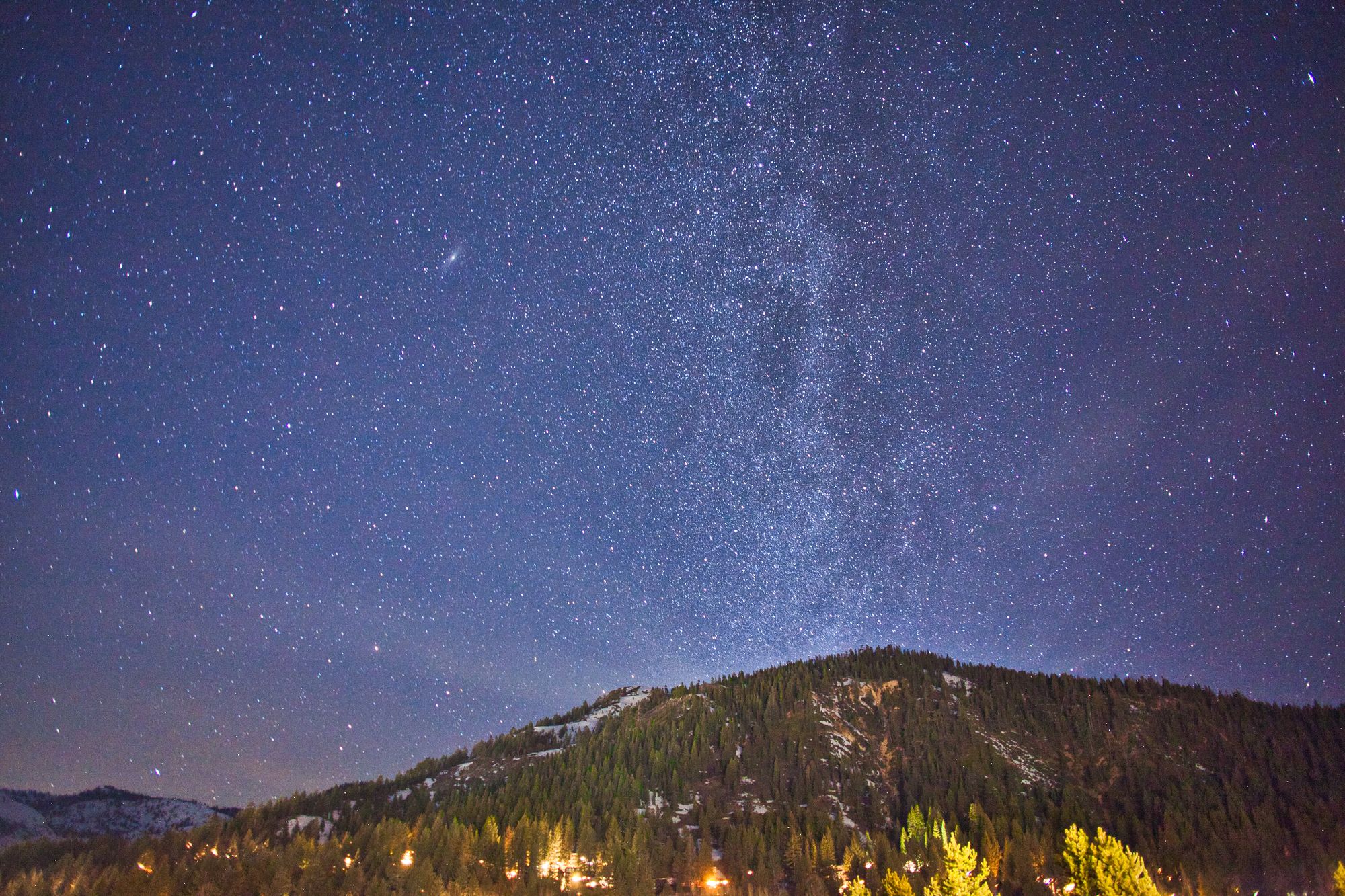Stars over Squaw Valley